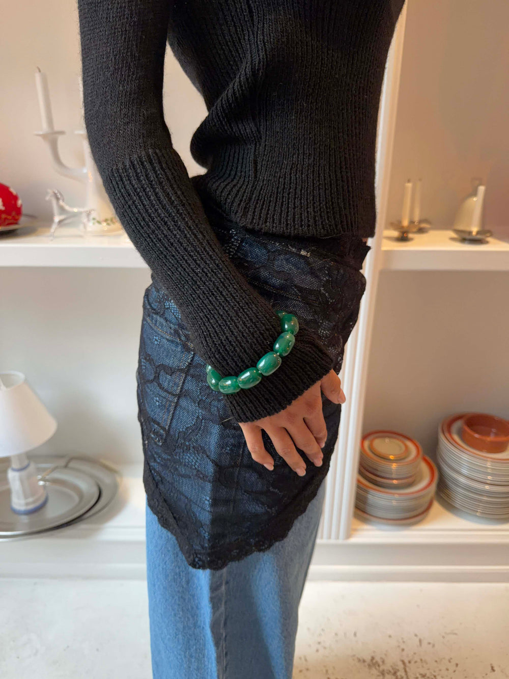 Perla bracelet - Green