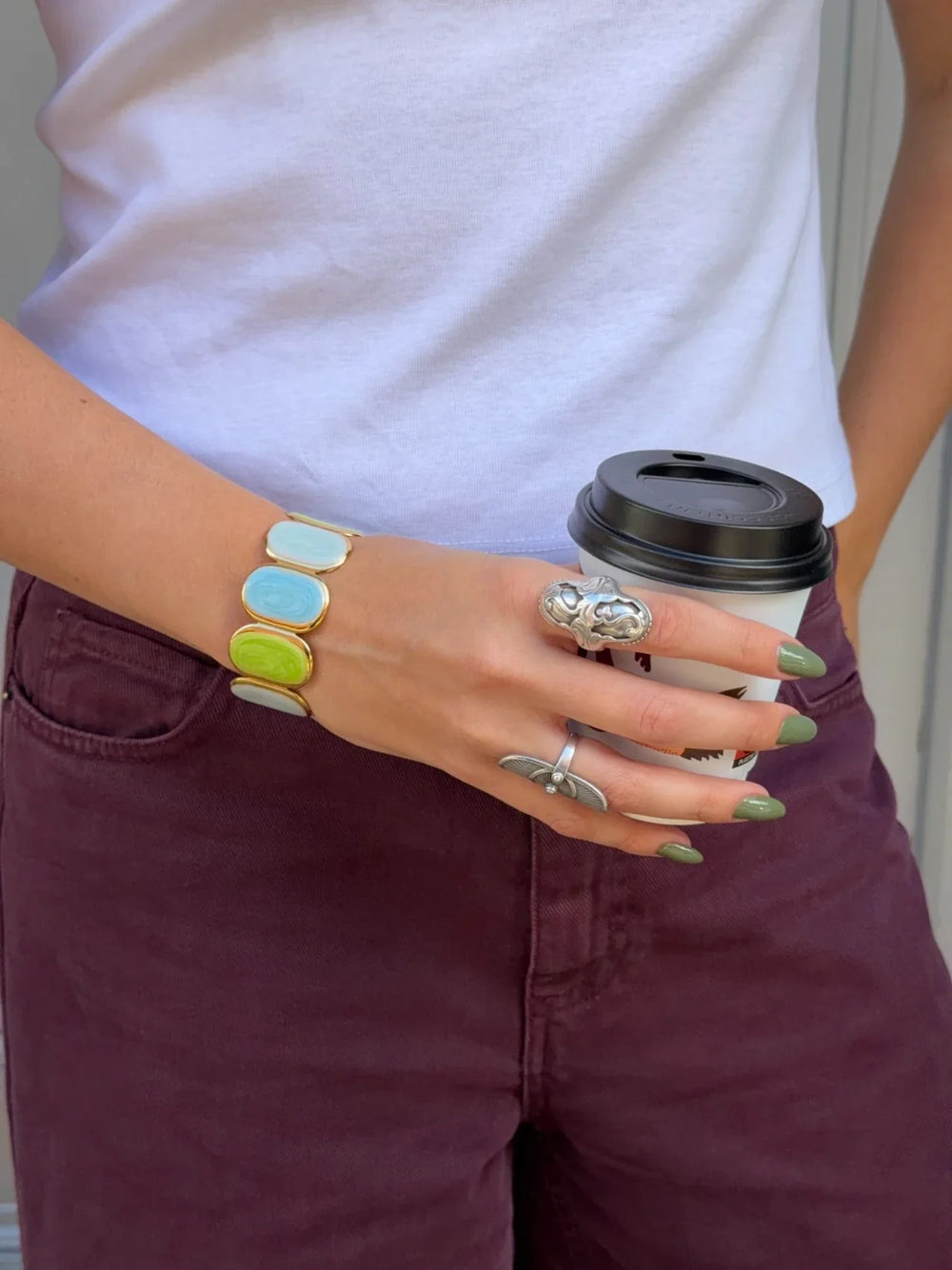 Bubba bracelet - Blue/green