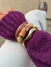 Elvina bracelet - Brown/Gold
