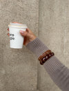 Elvina bracelet - Brown/Gold