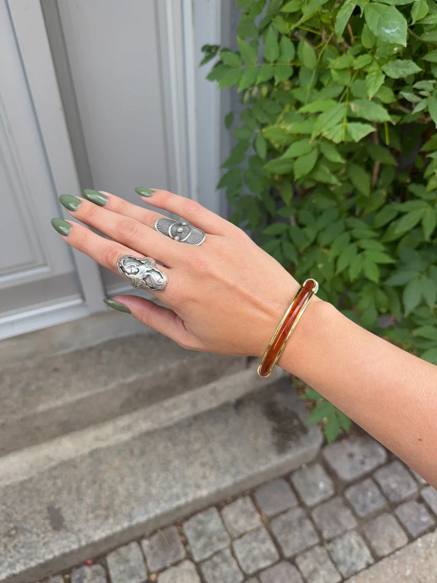 Tamira bracelet - Brown/gold