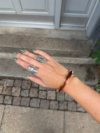 Tamira bracelet - Brown/gold