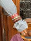Selva bracelet - Gold/purple