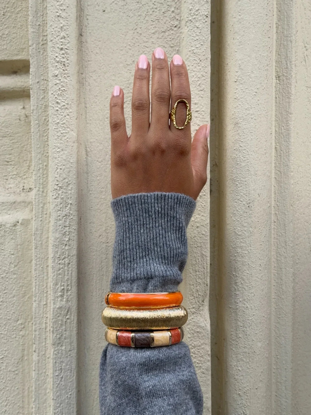 Neva bracelet - Gold/pink/purple