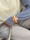 Neva bracelet - Gold/pink/purple