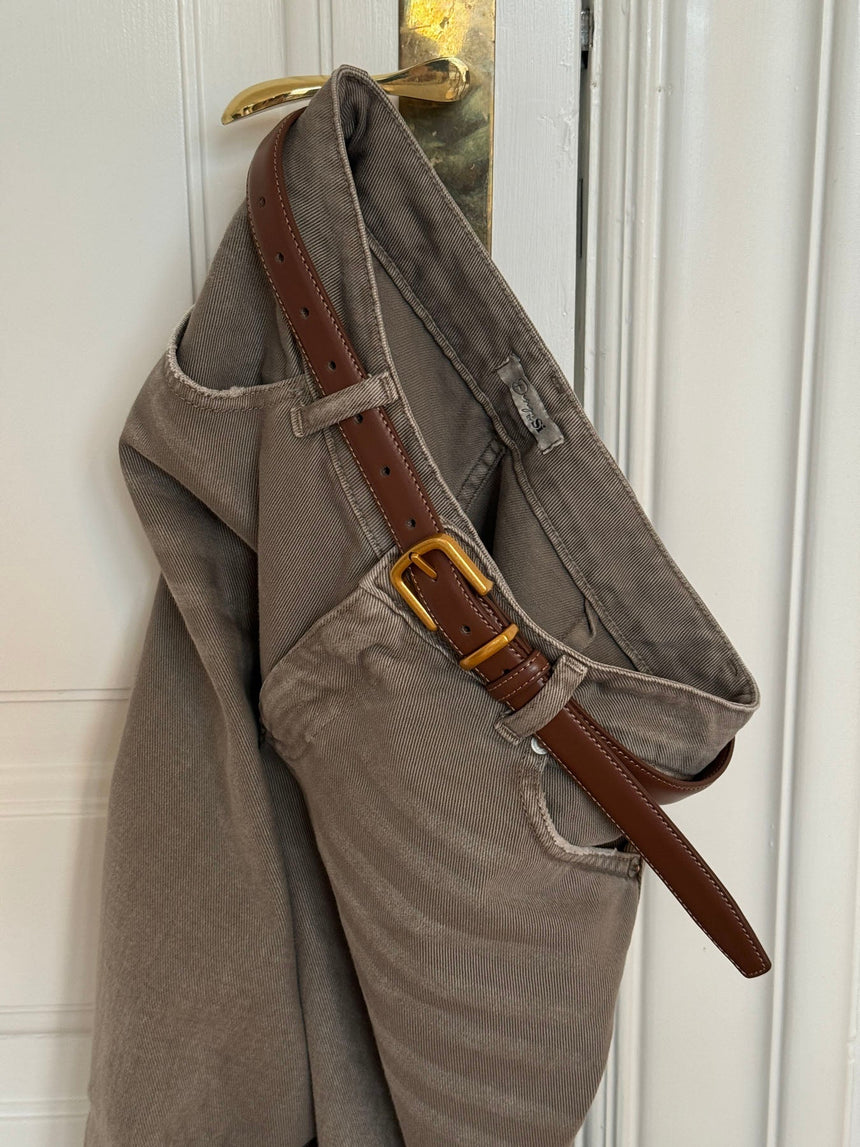 Forge belt – Brown/gold