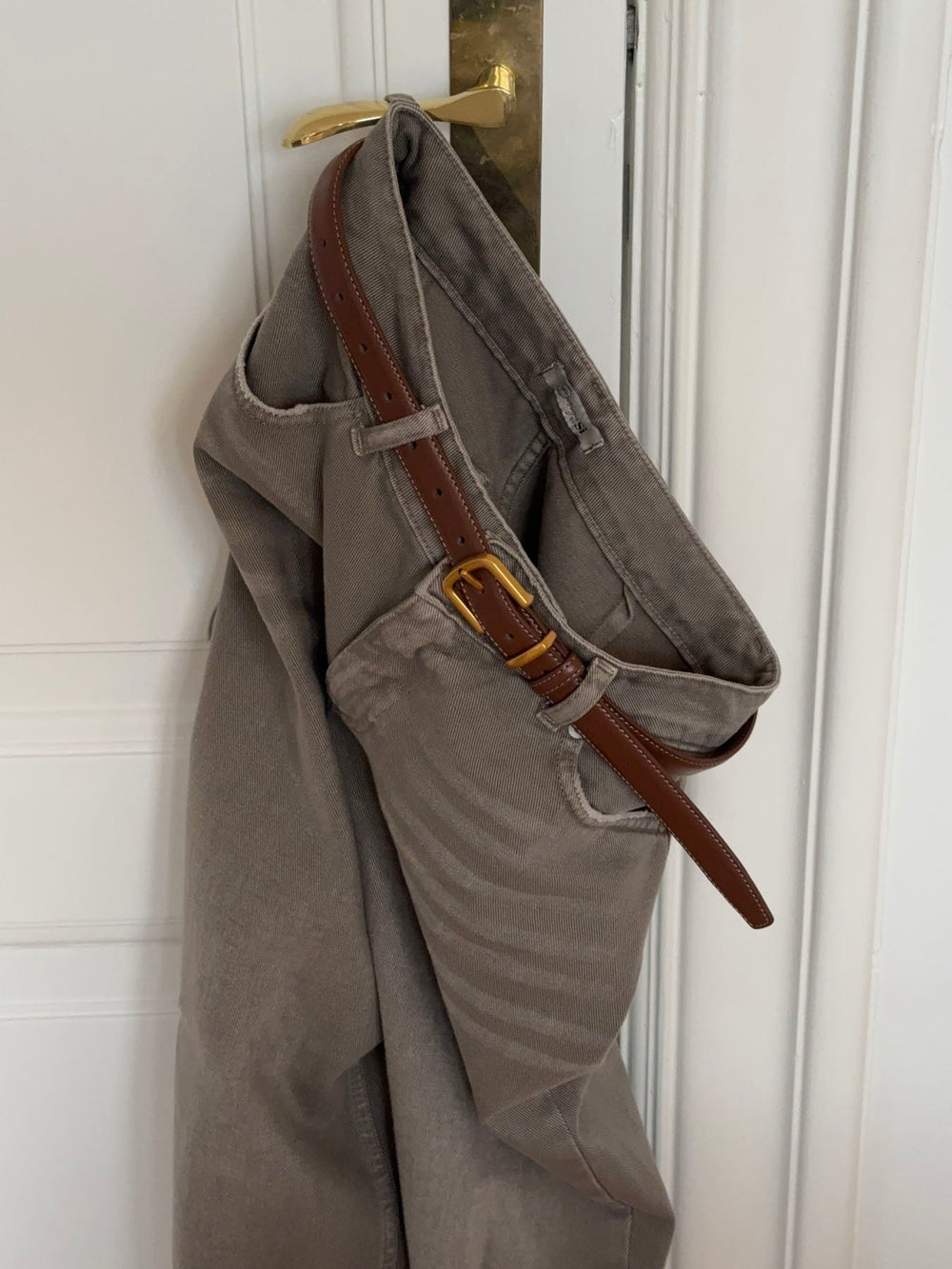 Forge belt – Brown/gold