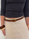 Forge belt – Brown/gold