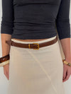 Forge belt – Brown/gold