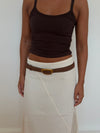 Heritage belt - Brown/gold
