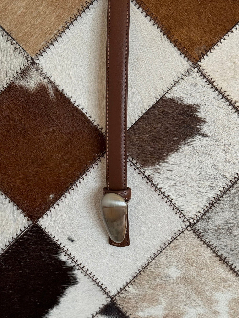 Core belt - Brown/silver