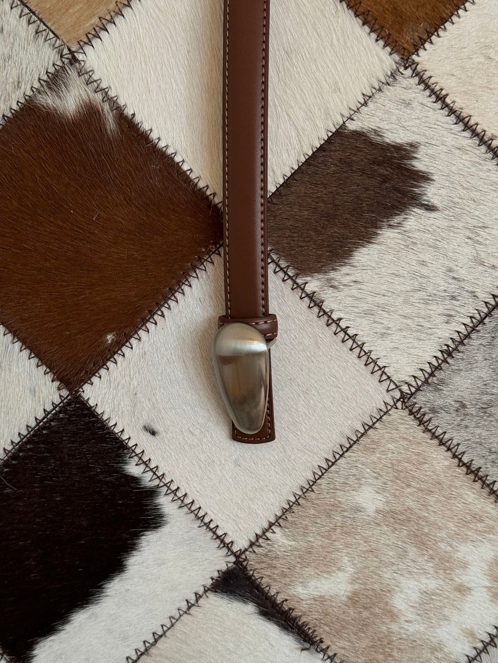 Core belt - Brown/silver