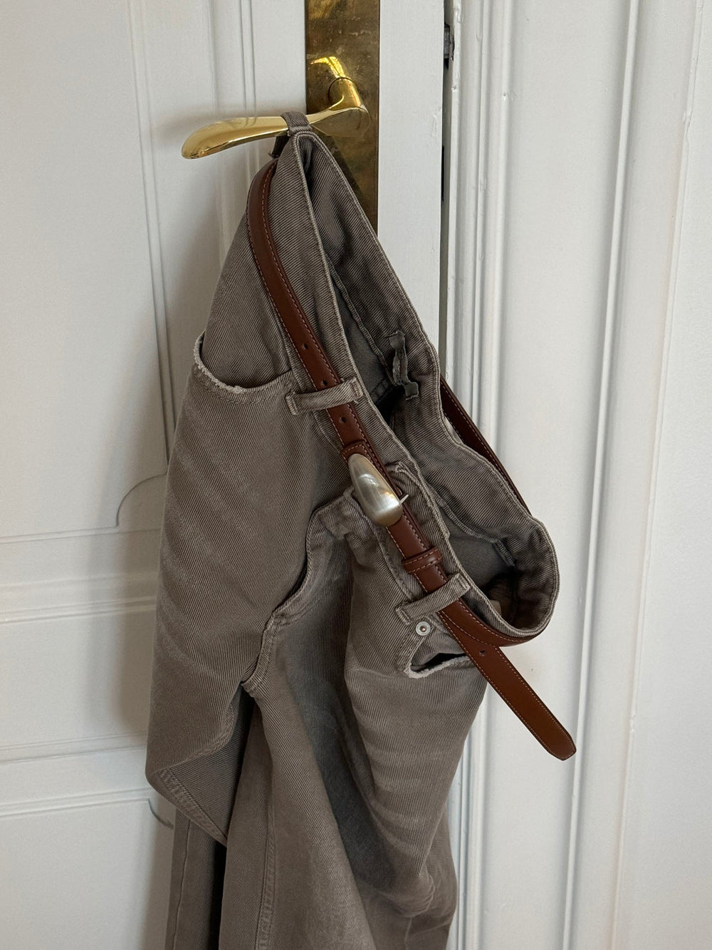 Core belt - Brown/silver