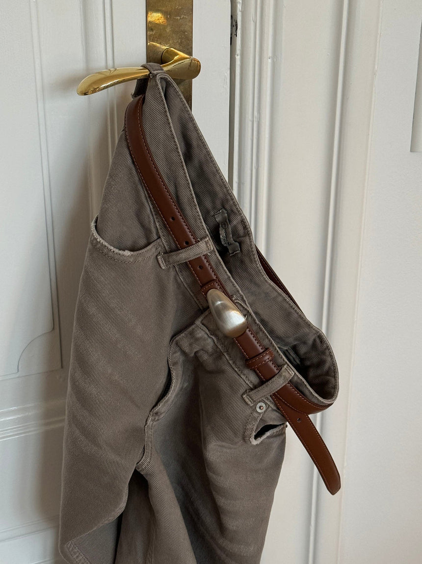 Core belt - Brown/silver