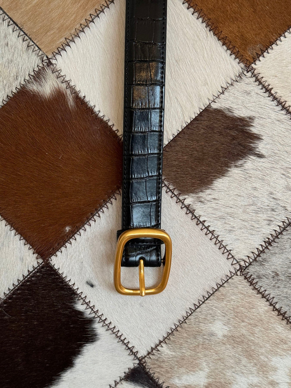 Shift belt - Black/gold