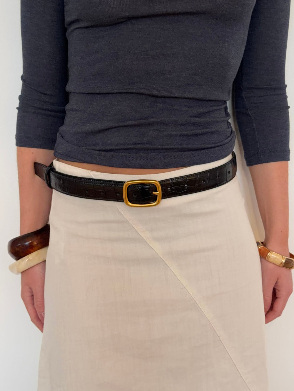 Shift belt - Black/gold