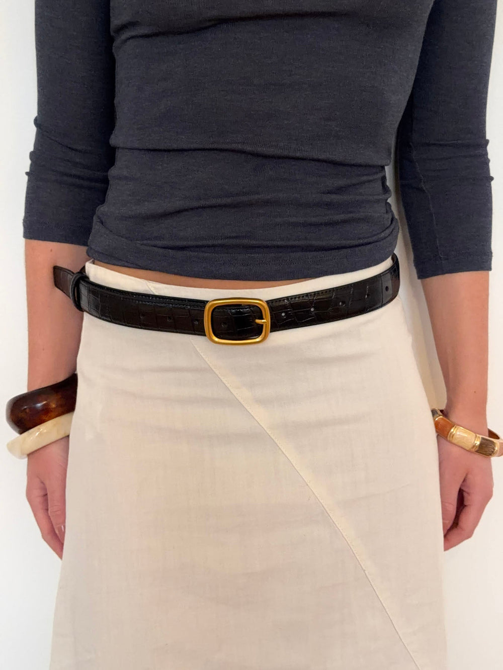Shift belt - Black/gold