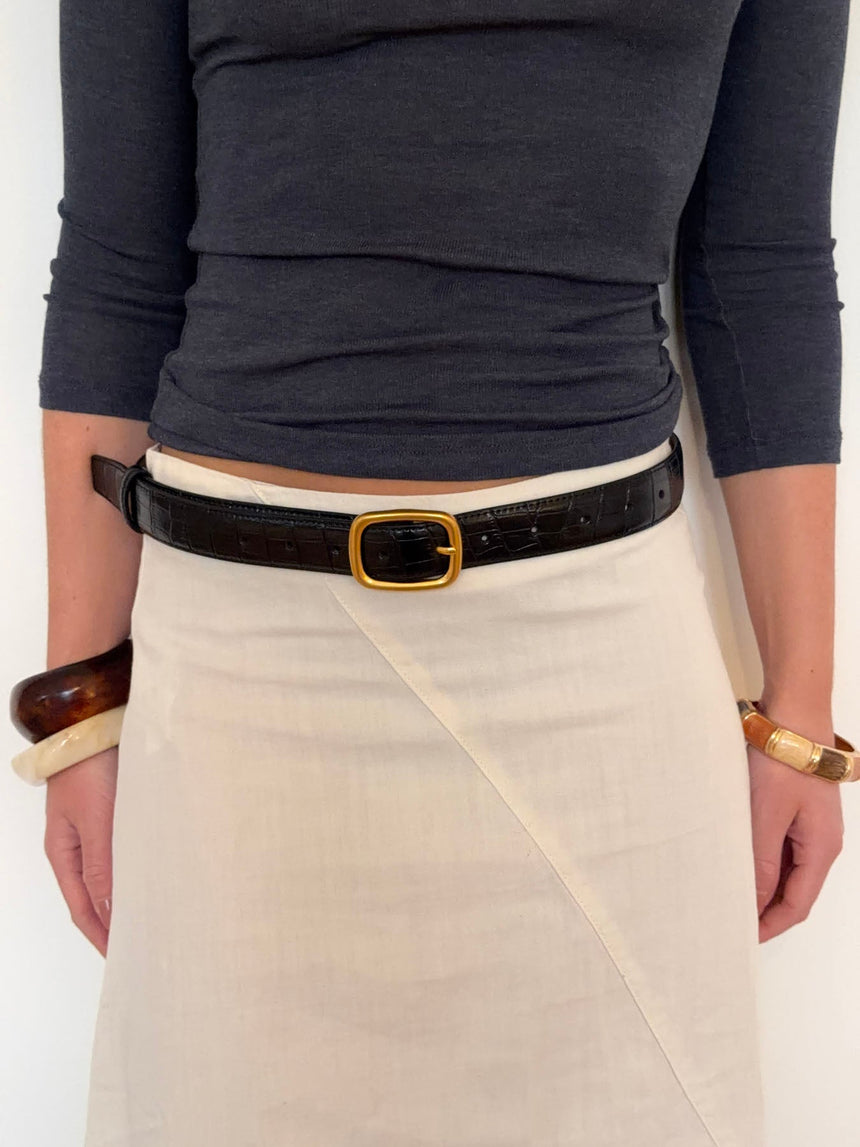 Shift belt - Black/gold