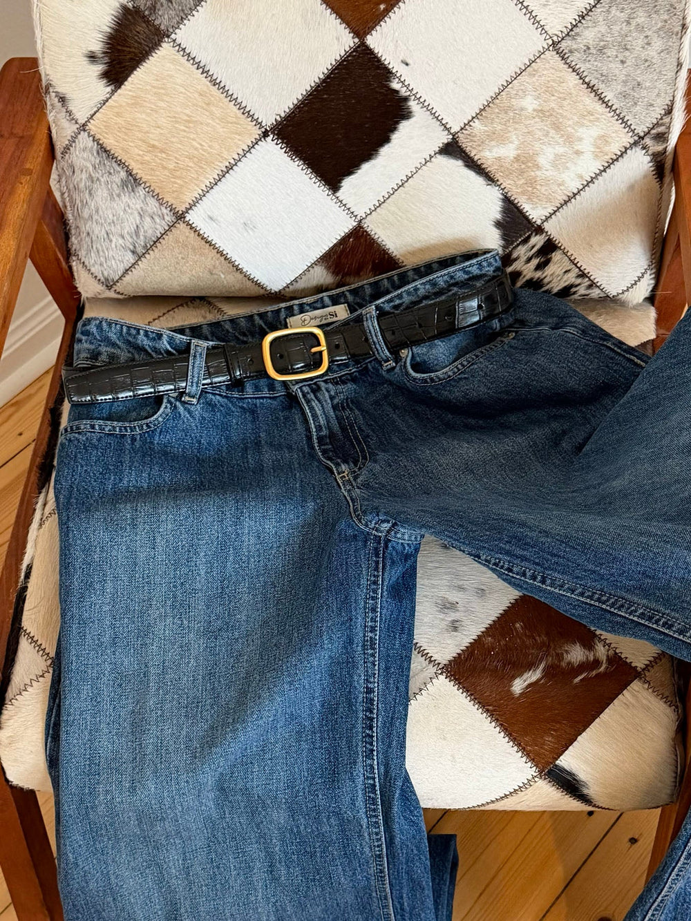 Shift belt - Black/gold