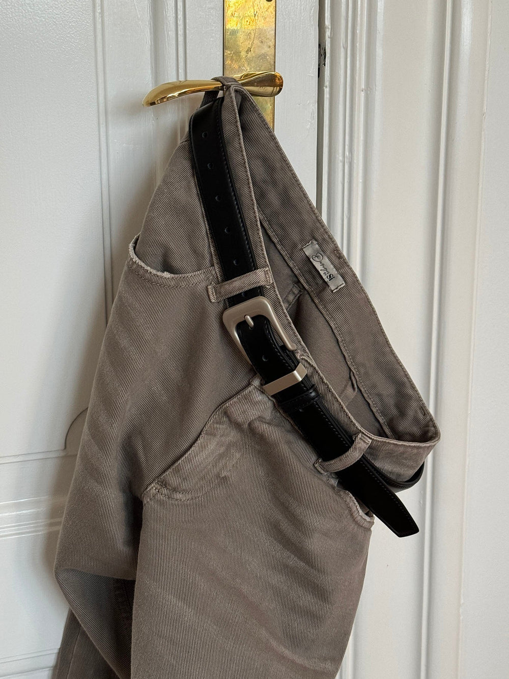 Stone belt - Black/silver