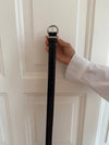 Noble belt- Black/silver