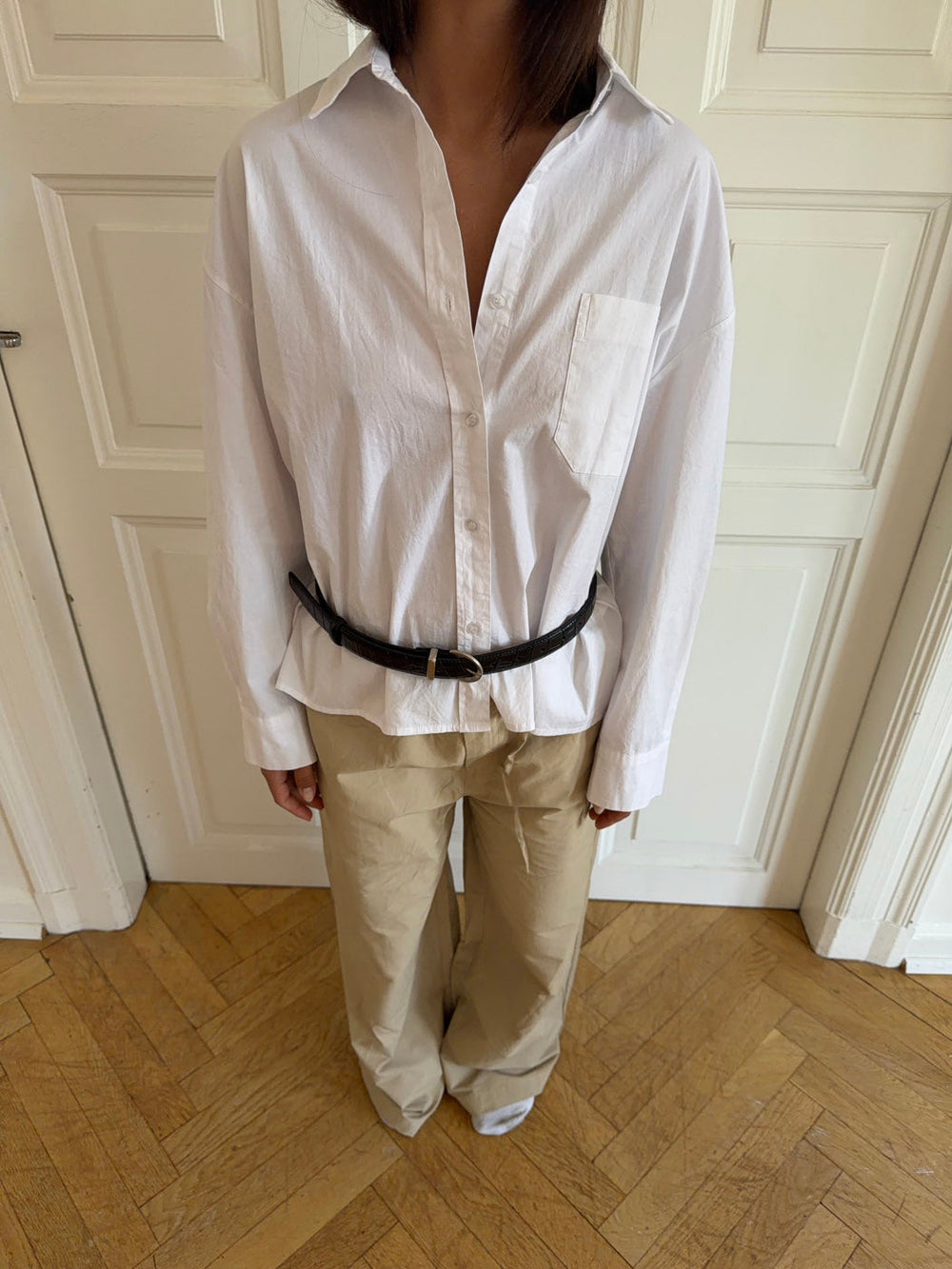 Noble belt- Black/silver