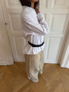 Noble belt- Black/silver