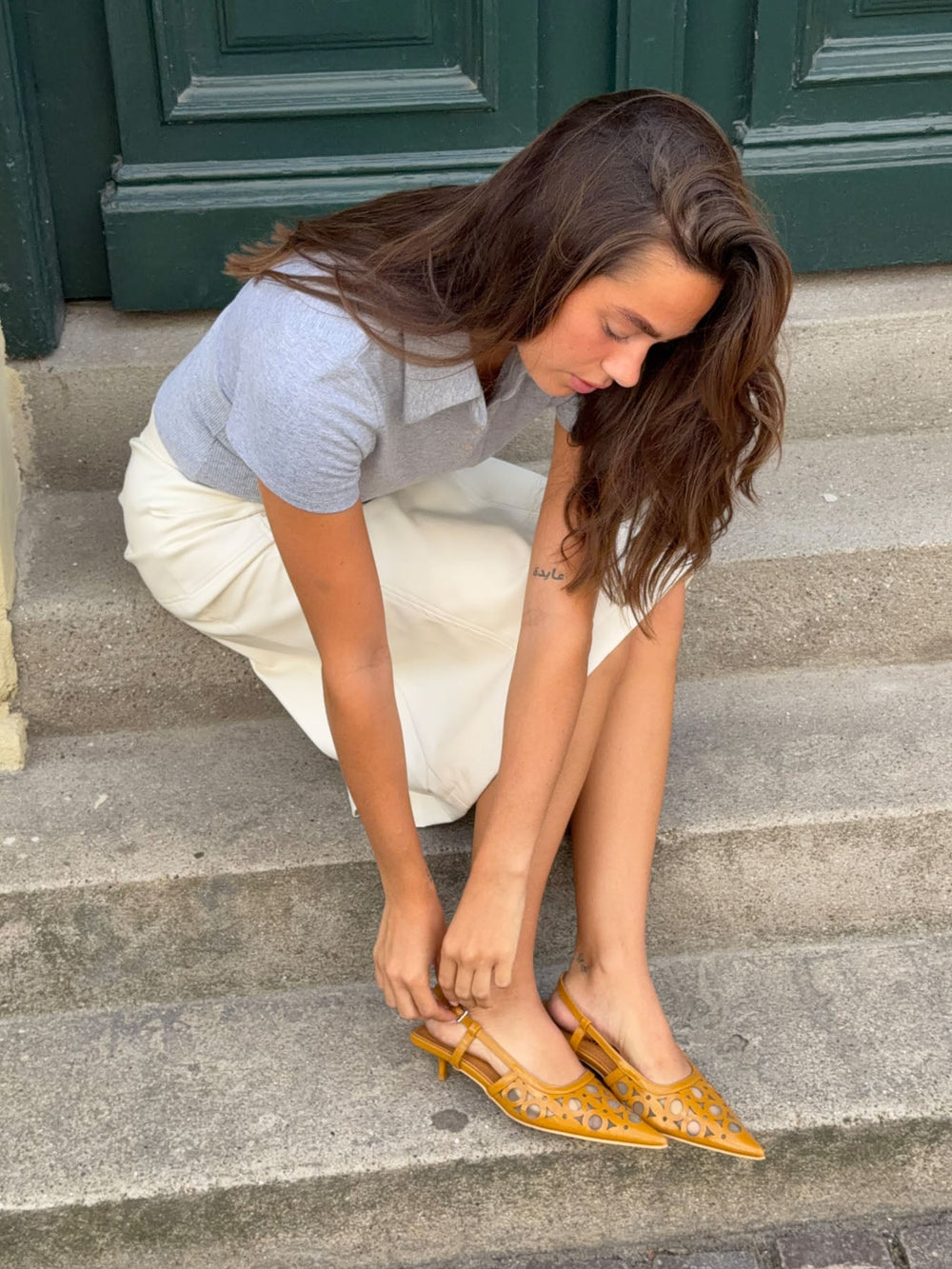 Embla ballerina - Curry yellow