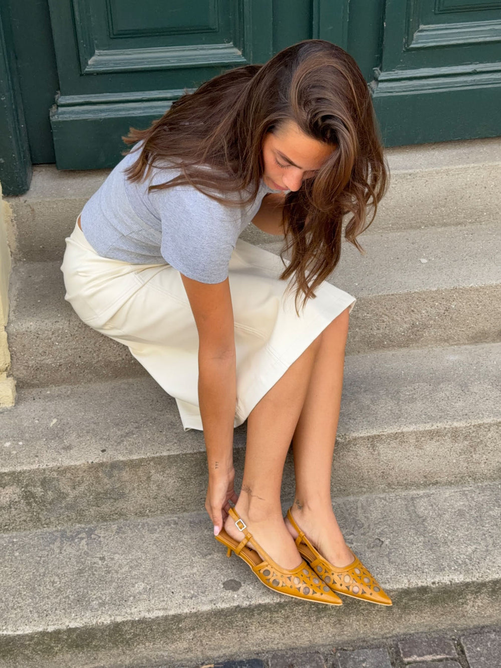 Embla ballerina - Curry yellow