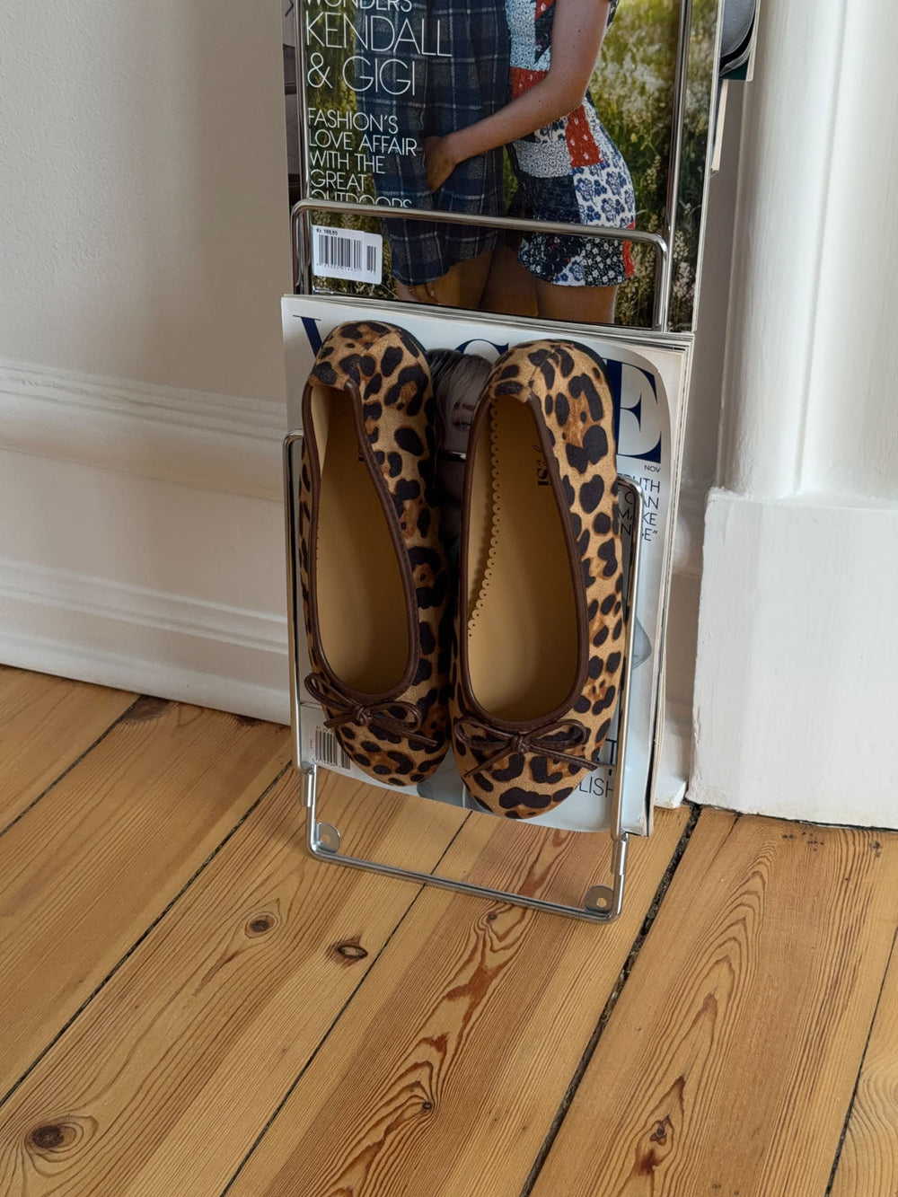 Leonia ballerina with leopard - Brown