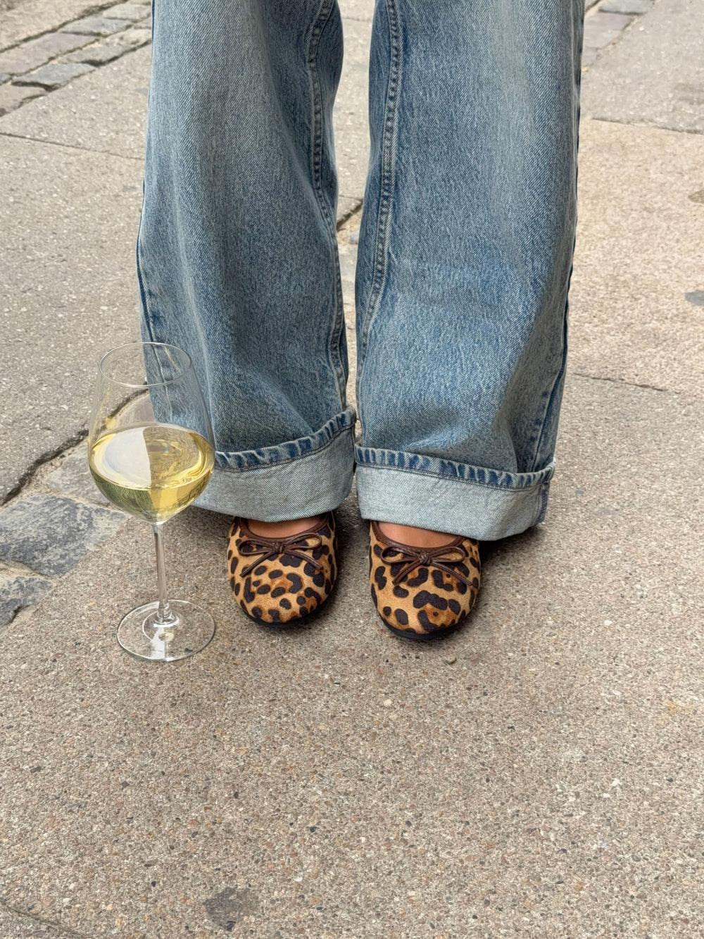 Leonia ballerina with leopard - Brown