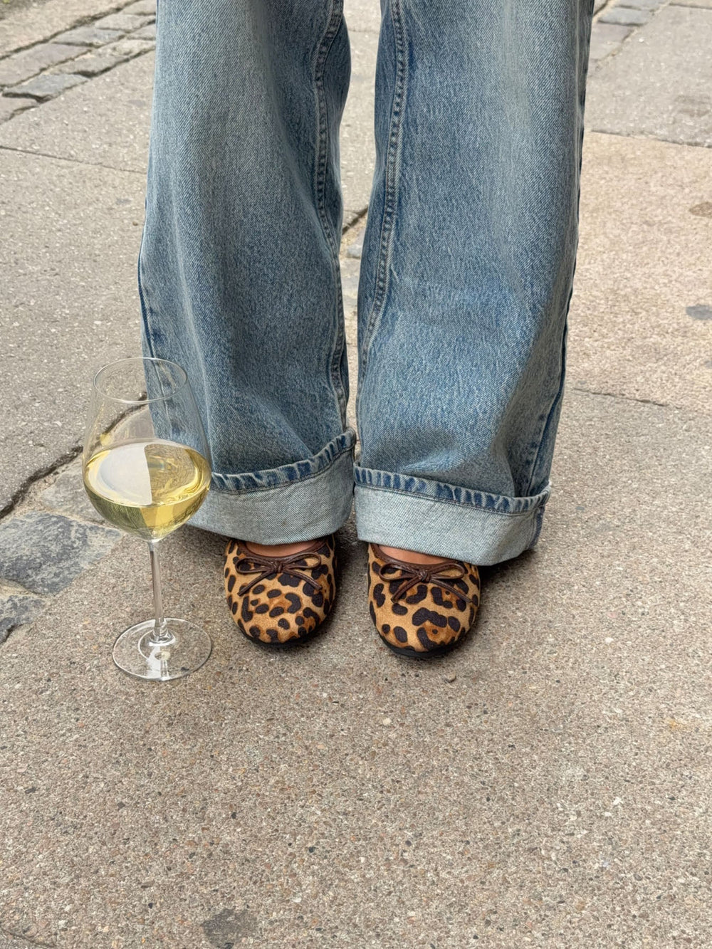 Leonia ballerina with leopard - Brown