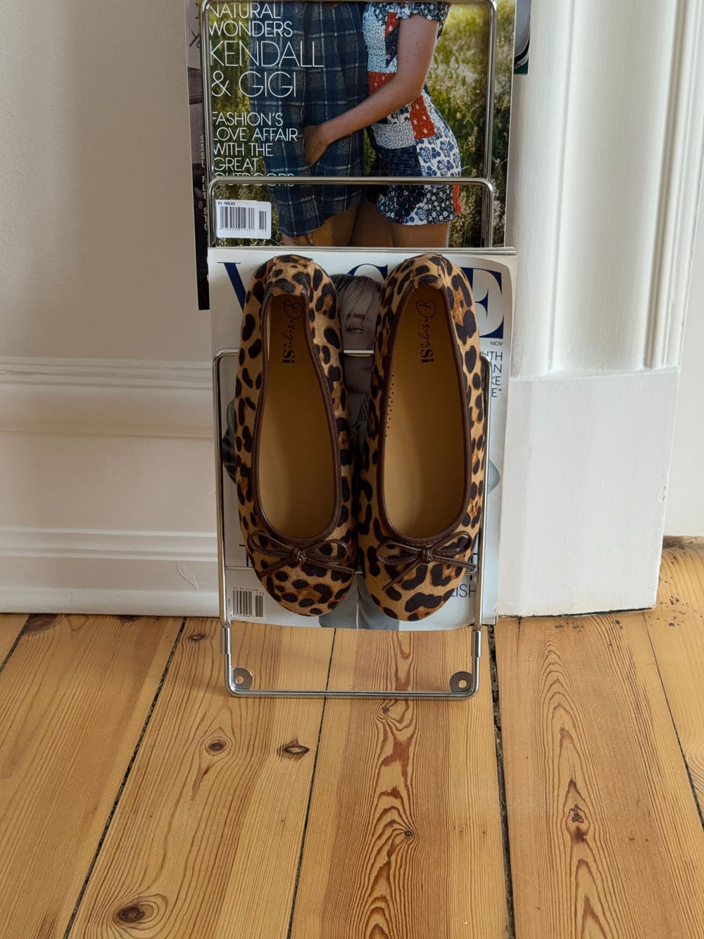 Leonia ballerina with leopard - Brown