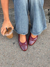 Elira ballerina with bow - Red