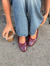 Elira ballerina with bow - Red