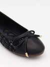 Cetinje ballet flats with bow - Black