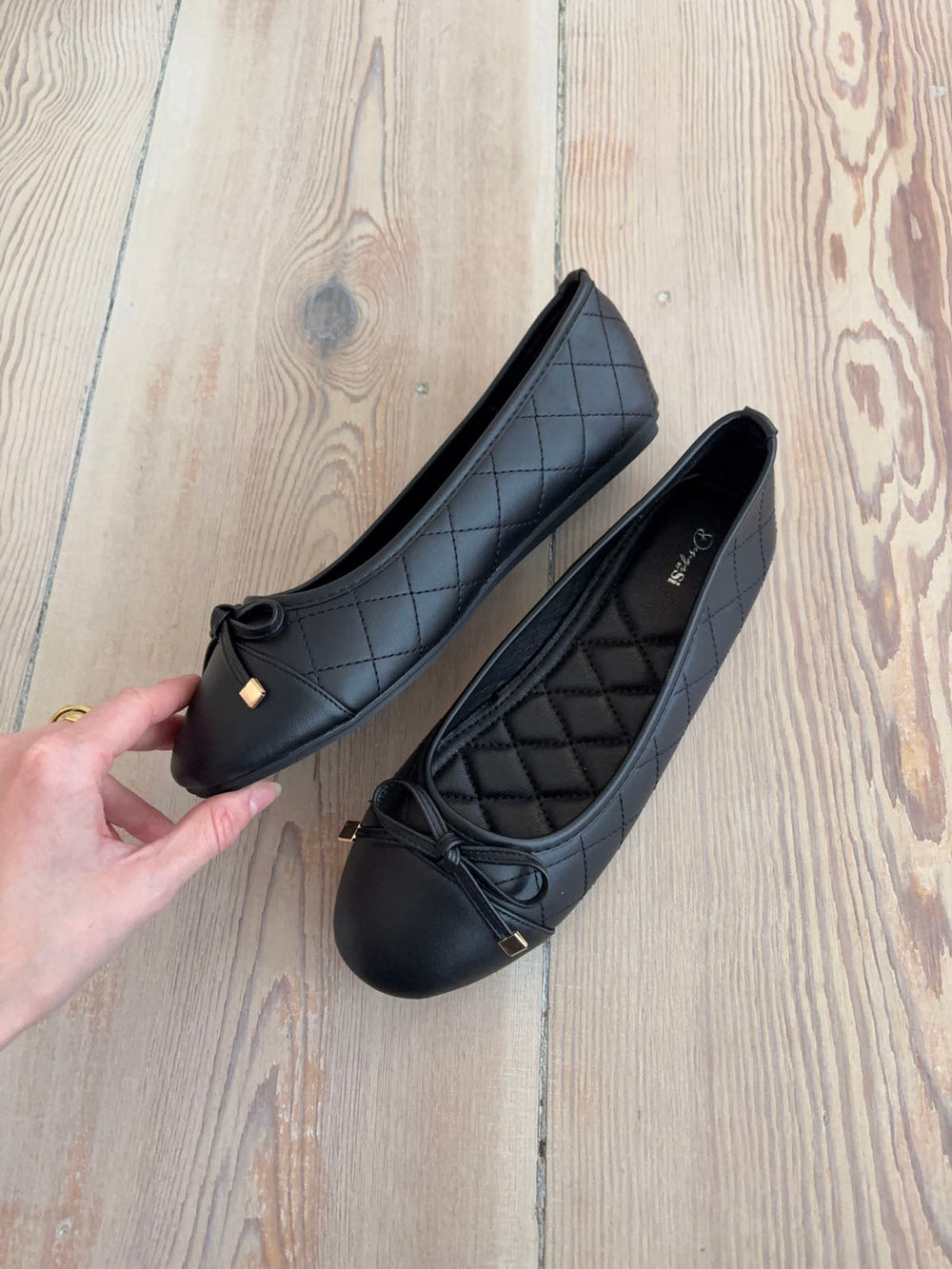 Anelia ballerinas – Black