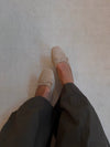 Fione suede ballerinas – Beige