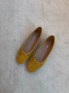 Fione suede ballerinas - Yellow
