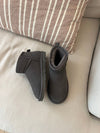 Malabo teddy boots short - grey