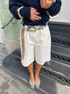 Cilena bermuda shorts - White