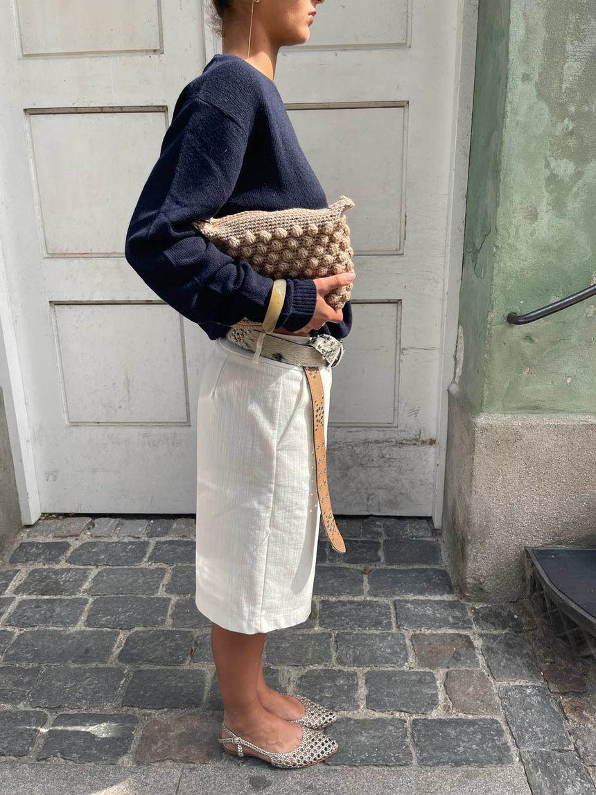 Cilena bermuda shorts - White