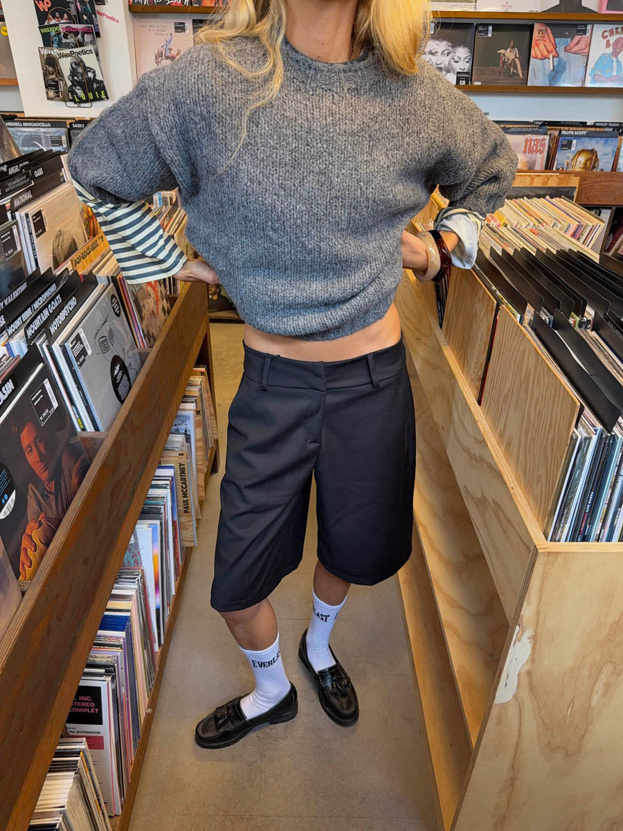 Noelia bermuda shorts - Black