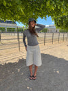 Cassidy bermuda shorts - White