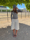 Cassidy bermuda shorts - White