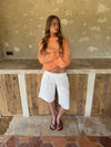 Thaliana bermudashorts  - White
