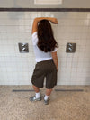 Kaline bermudashorts - Khaki