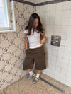 Kaline bermudashorts - Khaki
