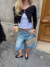 Beala bermuda shorts - Light denim