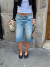 Beala bermuda shorts - Light denim